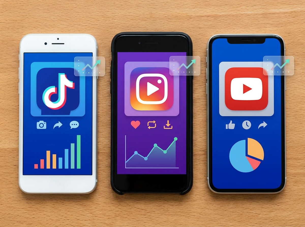 TikTok vs Instagram Reels vs YouTube Shorts: A 2026 Feature Comparison